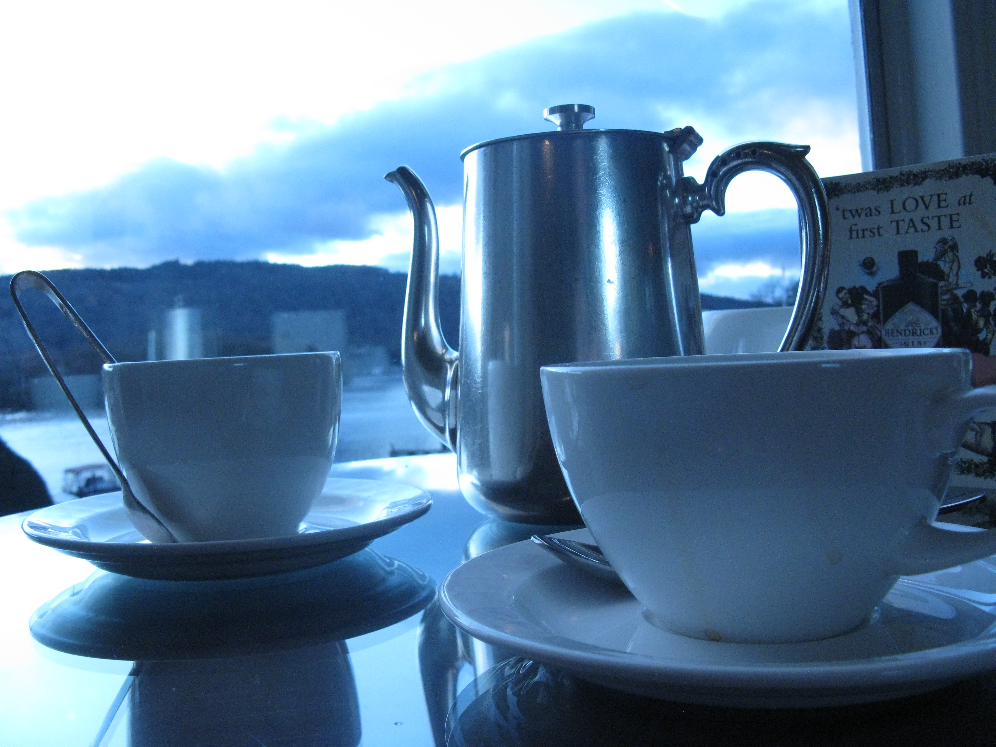 Tea at Bowness in the Lake District
