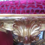 Gilded Chair in Opus Lobby