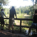 Looking Over Triangle Lake