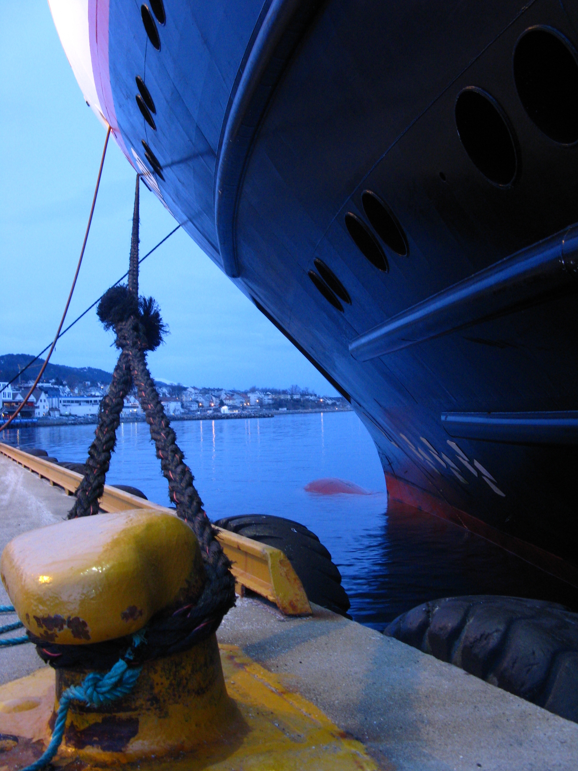 Waiting at the Dock