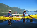 Kayaking Sechelt Inlet