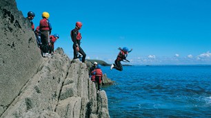 Coasteering - Tourism Wales