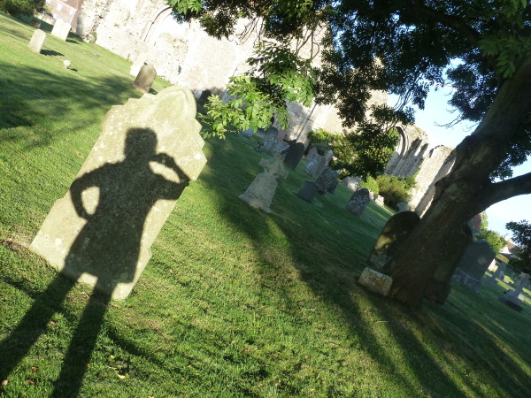 Self-Portrait in Winchelsea Cemetery